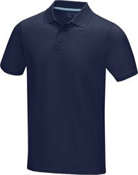 POLO GRAPHITE CERTIFICATA ORGANICA GOTS 180g